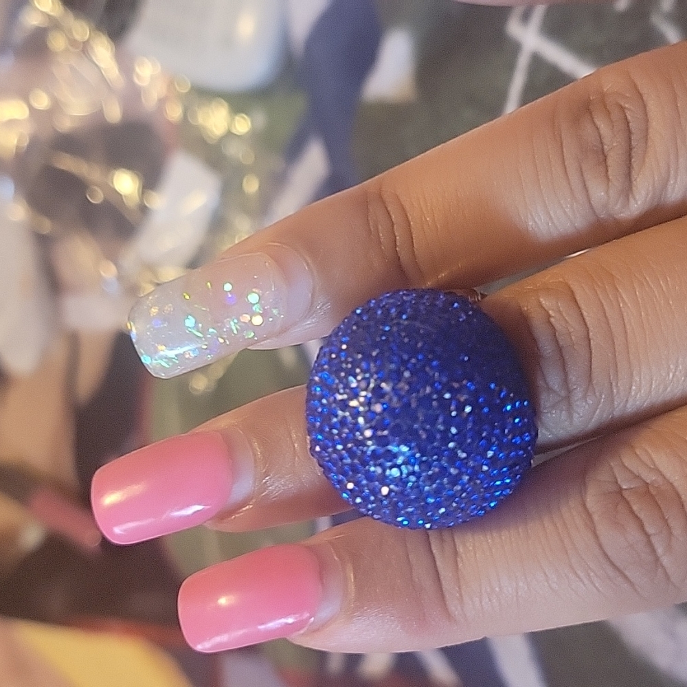 Pretty blue ring
